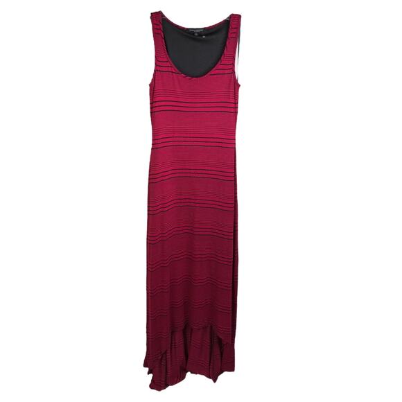 Green Envelope Maxi Dress S Red Boho Festival Beach Lagenlook Hippie Gypsy Beach - Picture 6 of 7